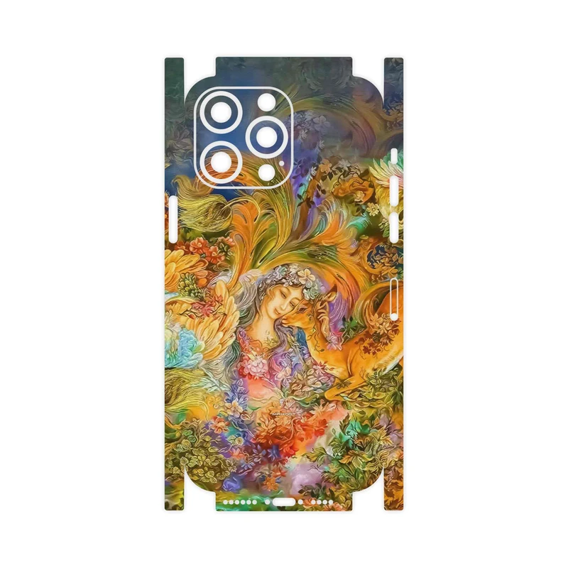 برچسب پوششی ماهوت مدل Persian miniature 3-FullSkin مناسب برای گوشی موبایل اپل iPhone 14 Pro Max