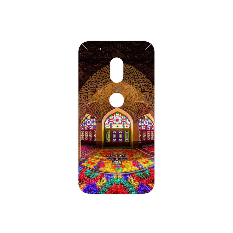 برچسب پوششی ماهوت مدل Nasir Al-Molk Mosque مناسب برای گوشی موبایل موتورولا Moto G4 Play