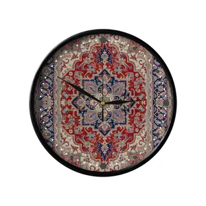 ساعت دیواری مدوپد طرح فرش مدل C-Heris11