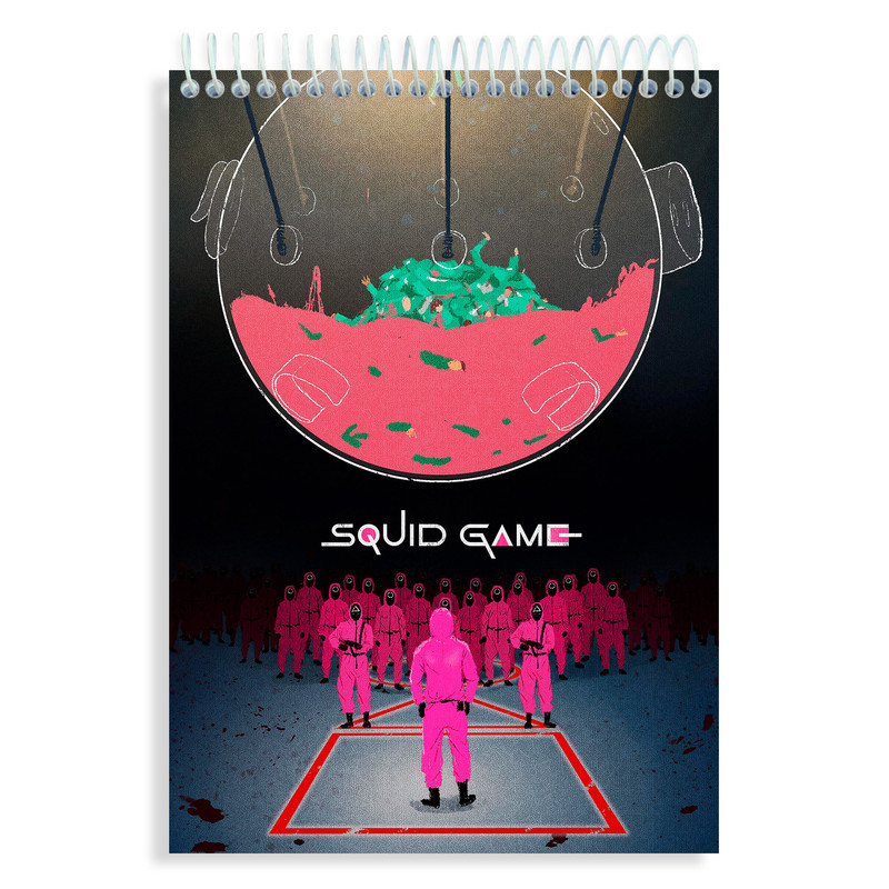 دفتر نقاشی 60 برگ های تولد مدل اسکوئید گیم کد N344