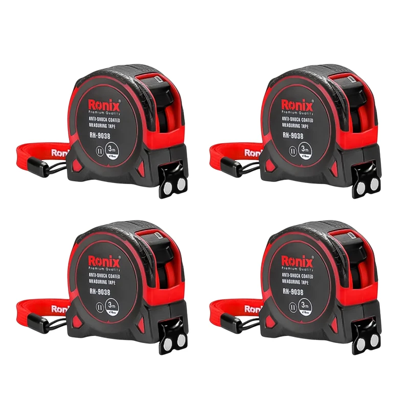 متر 5 متری رونیکس مدل RH-9039 بسته 4 عددی