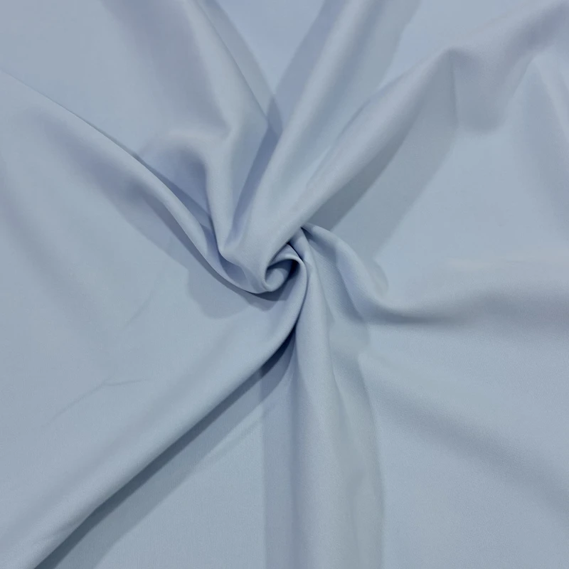 پارچه لباس عرض 1.5 متر مدل والا طرح کرپ رنگ آبی روشن