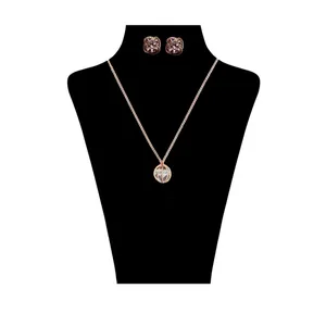 نیم ست زنانه تاش مدل الماس در قفس کد BX