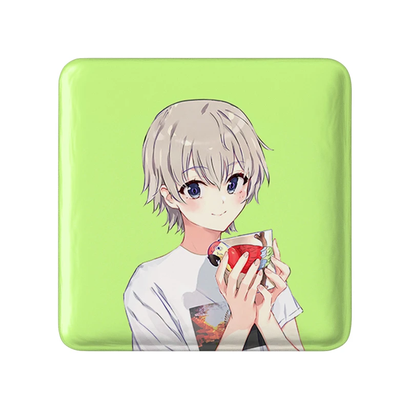 مگنت خندالو طرح سایکا انیمه جوانی کمدی رومانتیک من مدل مربعی کد 32525