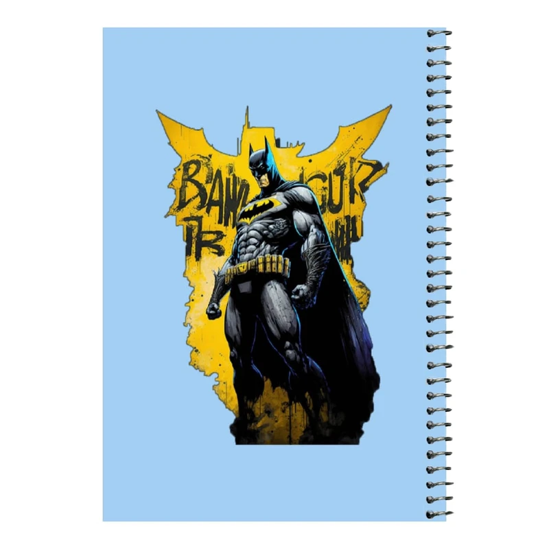 دفتر مشق 80 برگ اس جی مدل بتمن کد ۳۳     