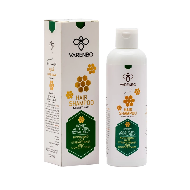 شامپو تقویت کننده مو وارنبو مدل Royal Jelly حجم 250 میلی لیتر