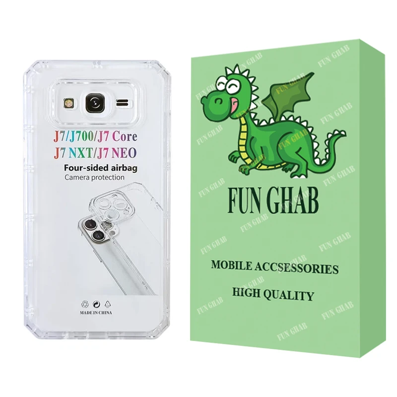  کاور فان قاب مدل ژله ای مناسب برای گوشی موبایل سامسونگ Galaxy J7 2015 / J700