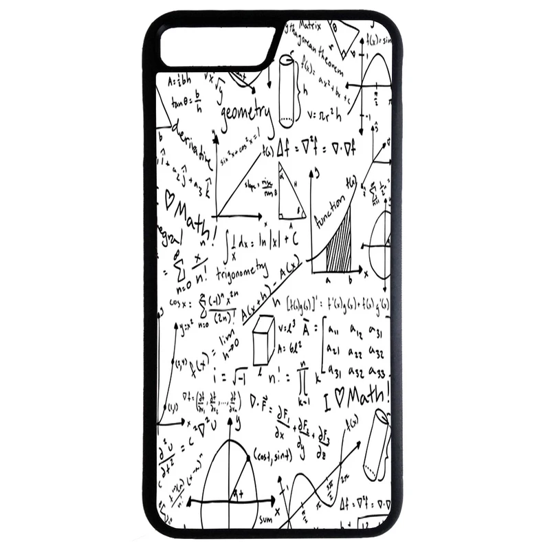 کاور طرح ریاضی کد 7105 مناسب برای گوشی موبایل اپل iphone 7 plus/8 plus