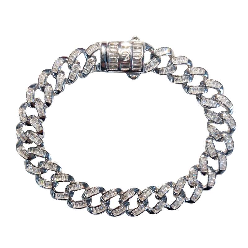 دستبند نقره زنانه جی تی ای مدل باگت خور دستبند نقره زنانه جی تی ای مدل باگت خور