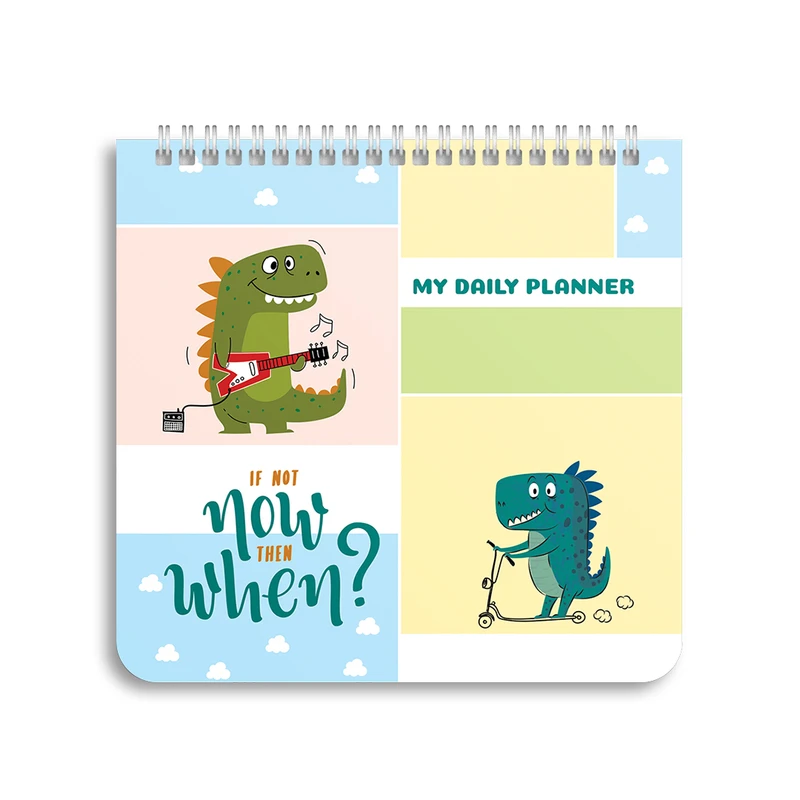 دفترچه برنامه ریزی 60 برگ پانداک طرح دایناسور