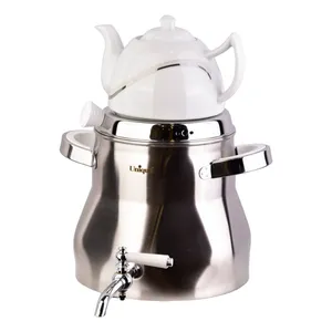 ست کتری و قوری یونیک کد 7255 گنجایش کتری 5.5 لیتر گنجایش قوری 1 لیتر