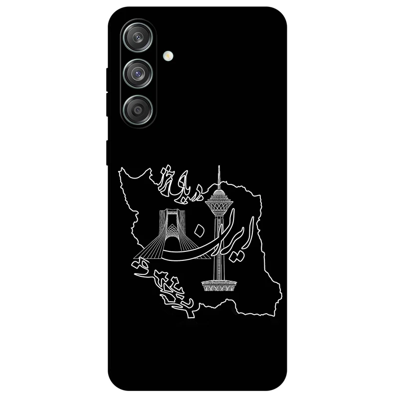 کاور مگافون طرح ایران مدل 1870 مناسب برای گوشی موبایل سامسونگ Galaxy M55 5G