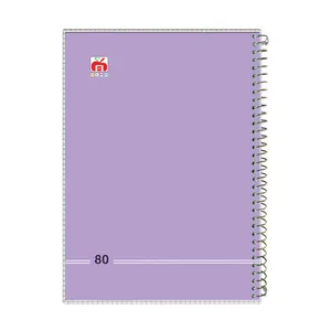 دفتر 80 برگ آلما مدل کلاسیک طرح طلقی کد 7884