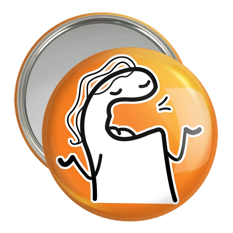 آینه جیبی خندالو مدل میقولی کد 28030