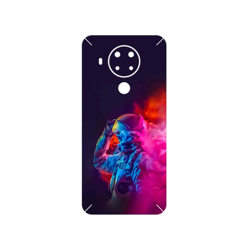 برچسب پوششی ماهوت مدل Smoke Rainbow Digital Art 1 مناسب برای گوشی موبایل نوکیا 5.4