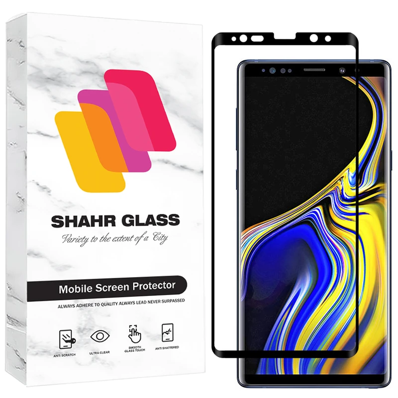 محافظ صفحه نمایش شهر گلس مدل NPOS مناسب برای گوشی موبایل سامسونگ Galaxy Note9