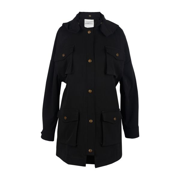 بارانی زنانه زیبو مدل 011368-Black