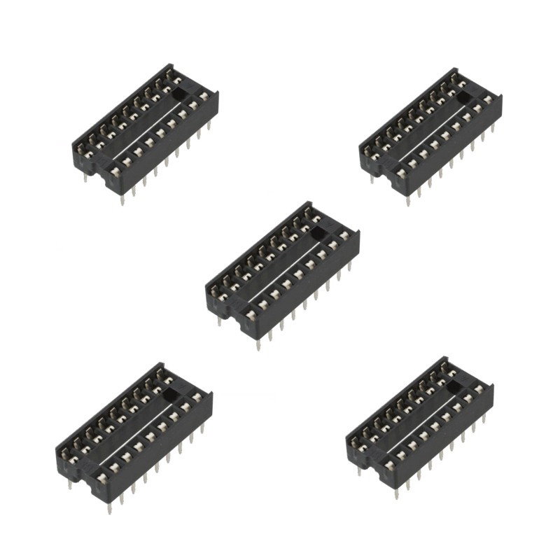 سوکت آی سی مدل SK18P بسته 5 عددی