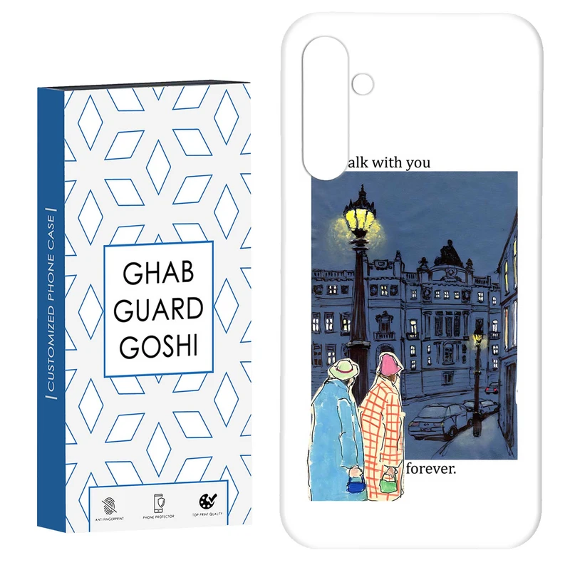 کاور قاب گارد گوشی طرح خیابان کد Dimo-669 مناسب برای گوشی موبایل سامسونگ Galaxy S23 Fe