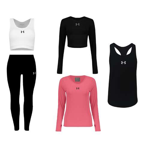 ست 5 تکه لباس ورزشی زنانه مدل 4101-1801-63-65-76