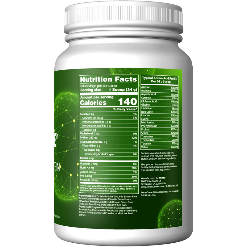 پودر پروتئین وجی الیت با طعم شکلات موکای ام آر ام نوتریشن - 1110 گرم