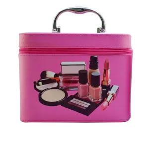 کیف لوازم آرایش زنانه مدل صندوقی 