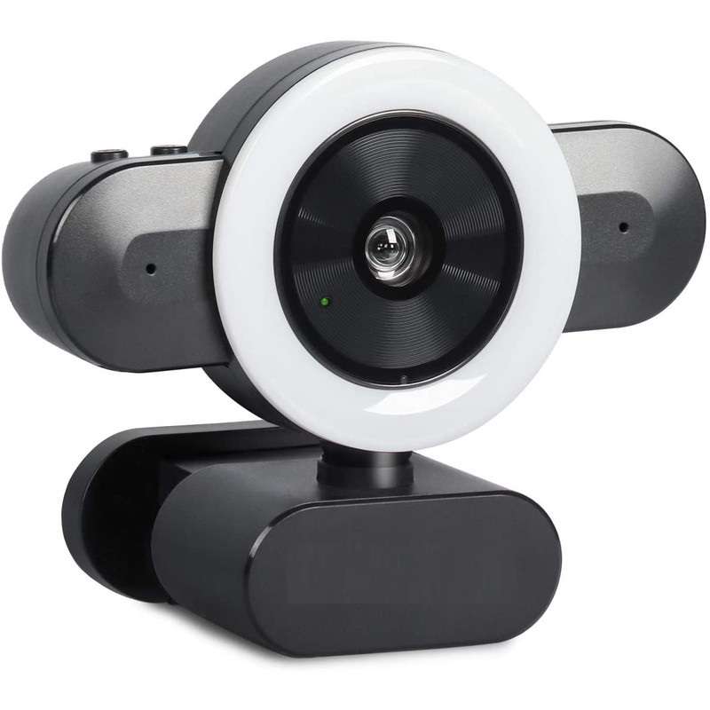 وب کم مدل 2K Streaming with 5 Ring Light وب کم مدل 2K Streaming with 5 Ring Light