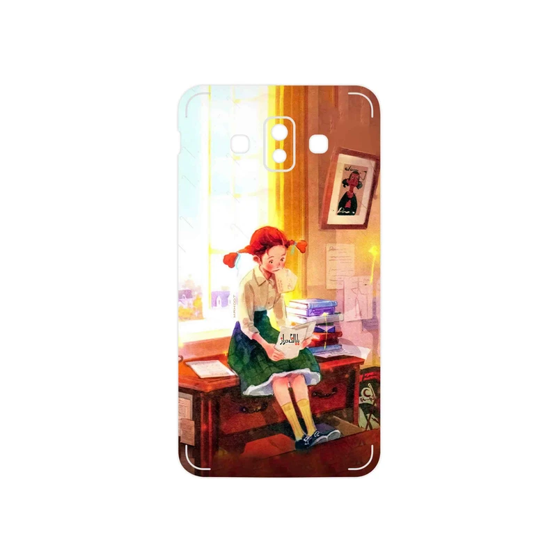 برچسب پوششی ماهوت مدل Watashi No Ashinaga Ojisan مناسب برای گوشی موبایل سامسونگ Galaxy J7 Duo