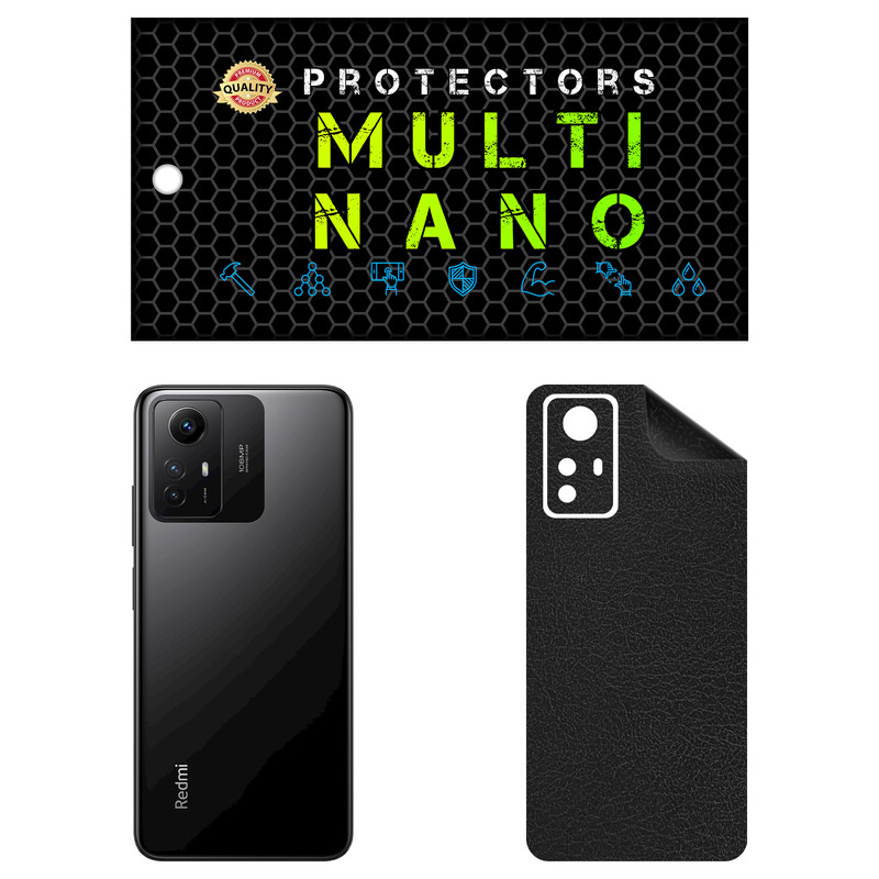 برچسب پوششی مولتی نانو طرح چرم مدل X-F1L مناسب برای گوشی موبایل شیائومی Redmi Note 12S