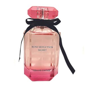 ادوپرفیوم زنانه فراگرنس ورد مدل  Rose seduction secret حجم 100 میلی‌لیتر