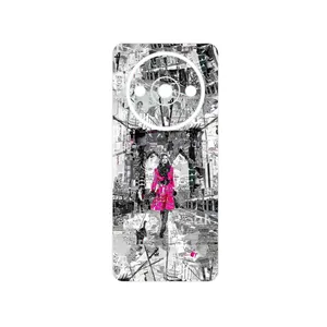 MAHOOT Collage of Catwalk Bridge Cover Sticker for Xiaomi Redmi A3x