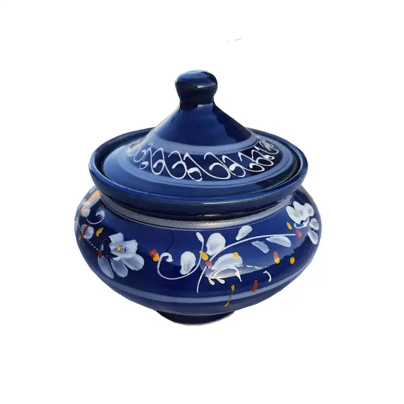 قندان سفالی طرح نقاشی کد 7