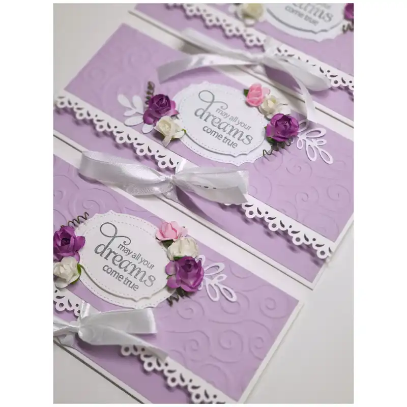 پاکت پول مدل گل رز کد 02