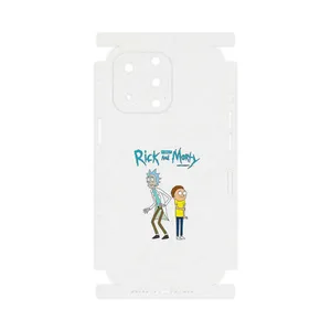 MAHOOT Rick and Morty-FullSkin Cover Sticker for Apple iphone 13 Pro