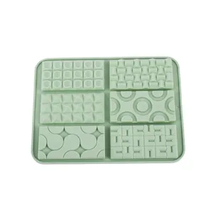 قالب شکلات مدل میکس طرحدار6 خانه