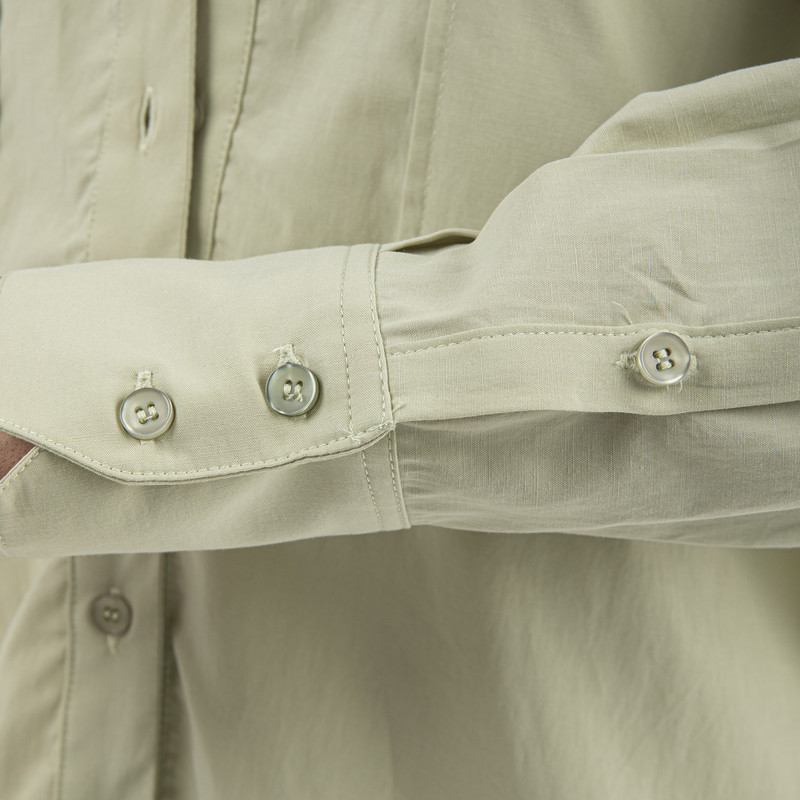 شومیز آستین بلند زنانه سرژه مدل 207338 رنگ سبز روشن