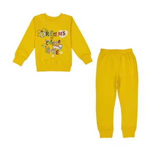 ست سویشرت و شلوار دخترانه آدمک مدل 2171233-16