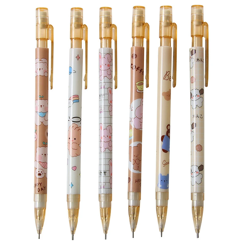 مداد نوکی 0.5 میلی متری مدل BRW-6 بسته 6 عددی