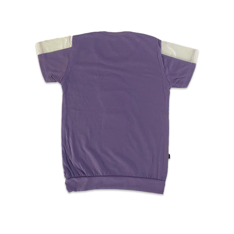 ست تی شرت آستین کوتاه و شلوار دخترانه طرح گربه مدل AK 2