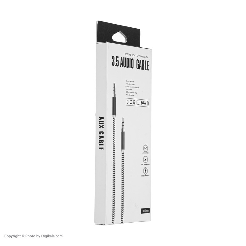 کابل AUX مدل A01 طول 1 متر 1