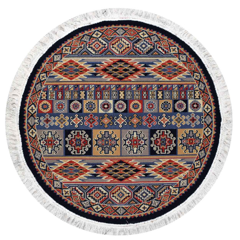 گلیم ماشینی ستاره كوير يزد مدل G-33 