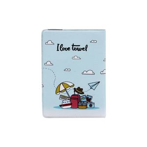 جلد پاسپورت مدل عاشق سفر کد A402
