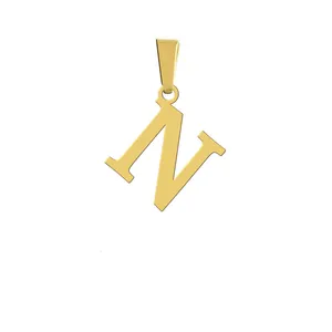 آویز گردنبند هایکا مدل حرف N کد a.h 135