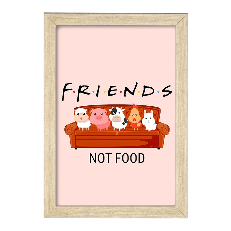 تابلو خندالو مدل حمایت از حیوانات کد 27372