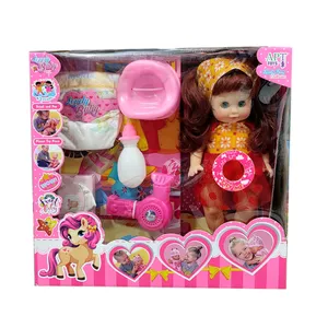 عروسک مدل baby love کد 00606 ارتفاع 40 سانتی متر