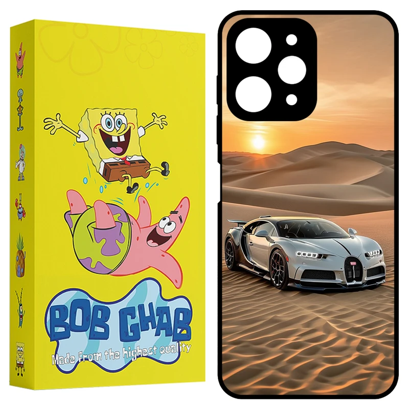 کاور باب قاب طرح ماشین مدل BCPR12 مناسب برای گوشی موبایل شیائومی Redmi 12 4G / Redmi 12 5G / Poco M6 Pro 5G