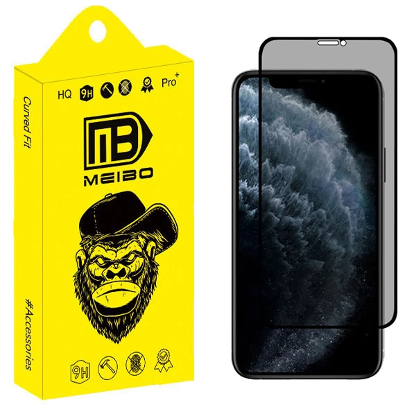 محافظ صفحه نمایش حریم شخصی میبو مدل Nano Plus مناسب برای گوشی موبایل اپل iPhone 11 / XR