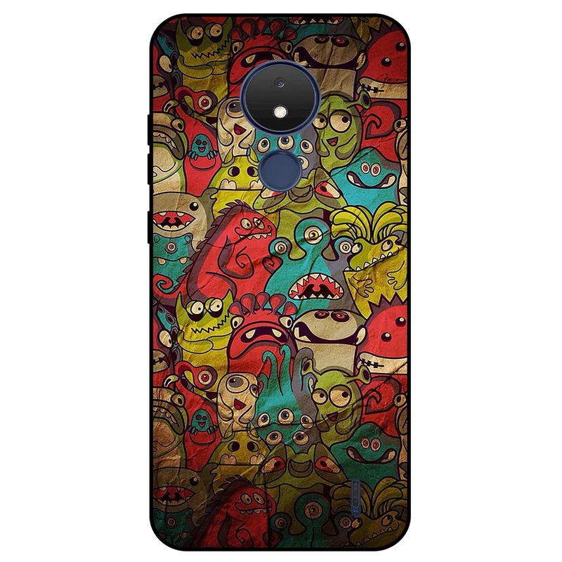 کاور مگافون طرح هیولا مدل 0101 مناسب برای گوشی موبایل نوکیا C21 