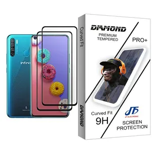 JF Diamond Glass MIX002 Screen Protector For Infinix S5 Pack Of 2