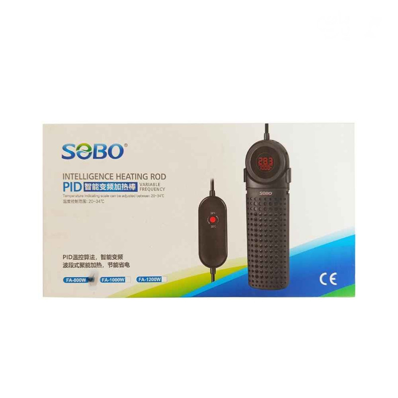 بخاری آکواریوم سوبو مدل هوشمند FA-1000w